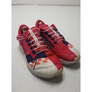 Nike Air Zoom Pegasus 38 FlyEase Pink/Red & White Men’s Running Shoe Size 11